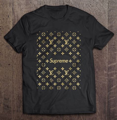 supreme louis vuitton t shirt red|Louis Vuitton supreme monogram.